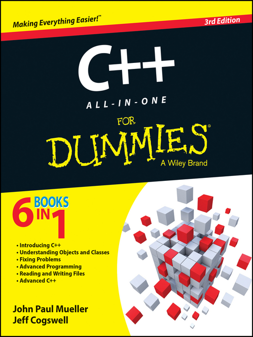 Title details for C++ All-in-One For Dummies by John Paul Mueller - Available